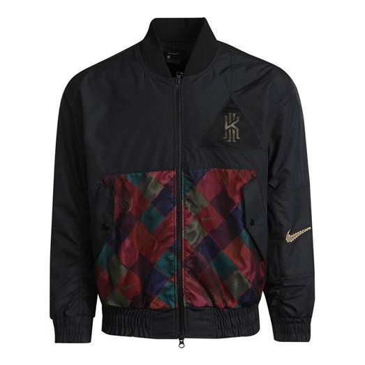 Bomber jakna Nike Kyrie Protect Irving Sports Print Basketball Jacket Višebojno | DD6930-010