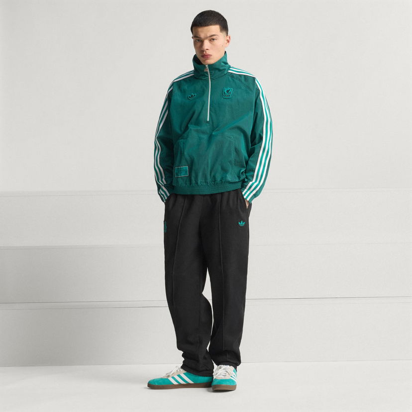 Jakna adidas Performance Liverpool FC Terrace Icons Tirkiz | JW5474