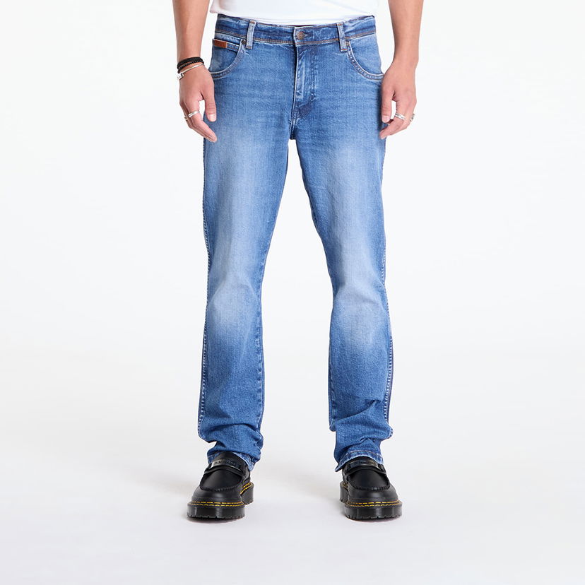 Jeans Wrangler Texas Slim Prairie Blue Plava | 112356813