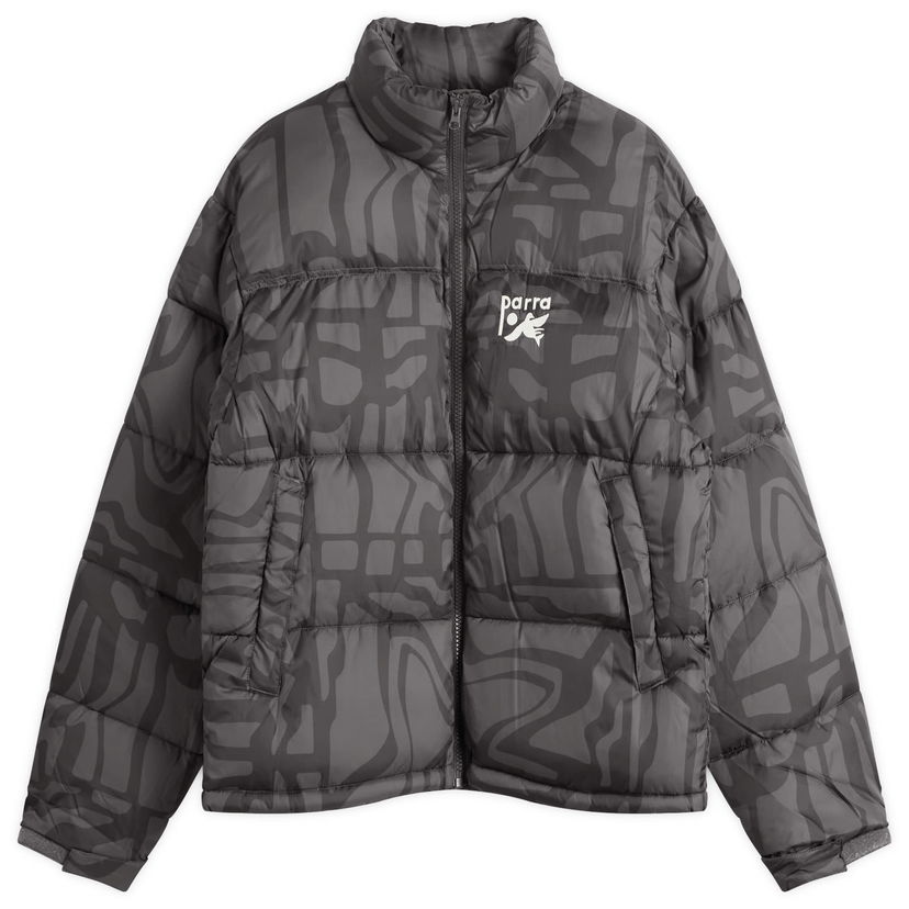 Pernata jakna By Parra Broken FTP Puffer Jacket Crna | 54350-BLK