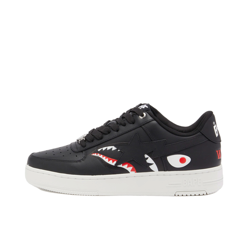 Tenisice i cipele BAPE Bape Sta Shark M2 "Black" Crna | 001FWK801307M-BLK