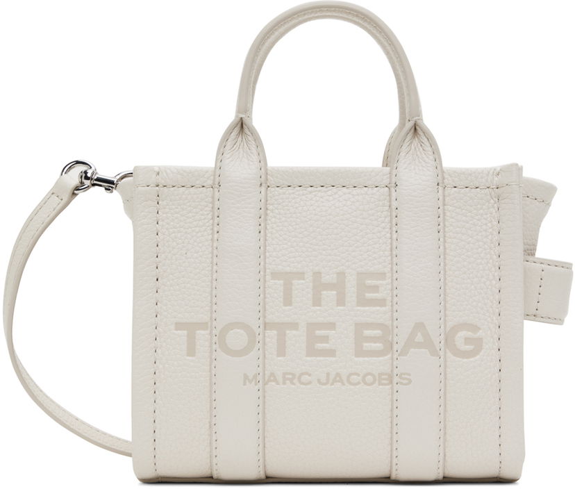 Tote bag Marc Jacobs Marc Jacobs Mini Tote Bag Bijela | H053L01RE22