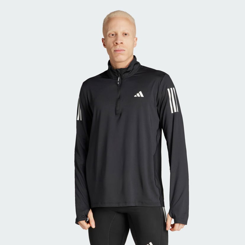 Jakna adidas Performance Own the Run Half-Zip Jacket Crna | IN1490