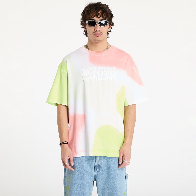 Majica kratkih rukava Footshop Spiritual Gangster Prism Lights Tie-Dye T-Shirt Višebojno | FTSHP_384