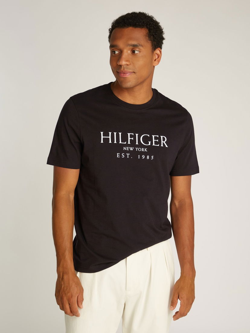 Majica kratkih rukava Tommy Hilfiger S/S T-Shirt Crna | MW0MW36499BDS