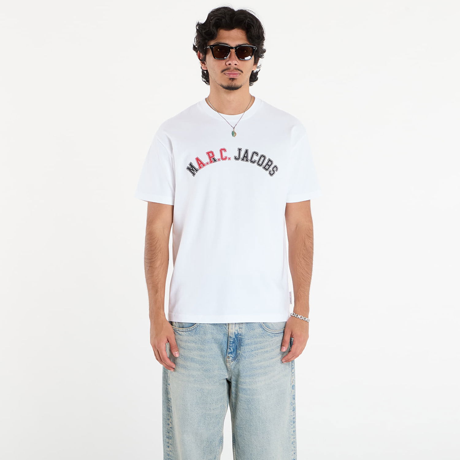 Majica kratkih rukava A.P.C. A.P.C. x Marc Jacobs Boxy Fit T-Shirt XXL Bijela | COHKS-H26554 AAB, 0