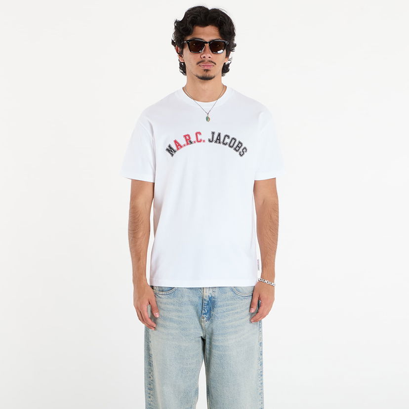 Majica kratkih rukava A.P.C. A.P.C. x Marc Jacobs Boxy Fit T-Shirt XXL Bijela | COHKS-H26554 AAB