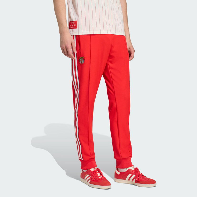 Trenirka adidas Performance Benfica Terrace Icons Track Pants Crvena | JL5551