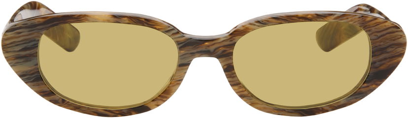 Sunčane naočale RETROSUPERFUTURE RETROSUPERFUTURE Vega Sunglasses Smeđa | 14W