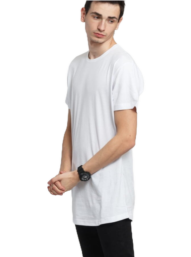 Majica kratkih rukava Urban Classics Shaped Long Tee Bijela | TB638 White