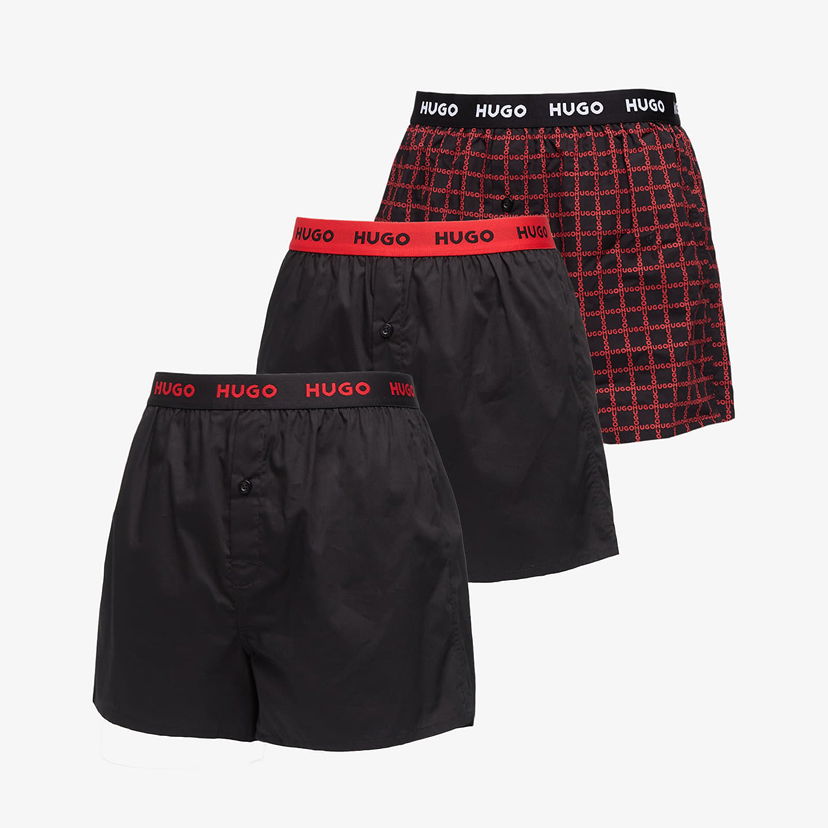 Bokserice BOSS Hugo Woven Boxer 3-Pack Multicolor Višebojno | 50532565-962
