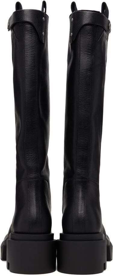Tenisice i cipele Rick Owens Rick Owens Concordians Pull On Mega Tractor Boots Crna | RU02E1834 LOO, 1