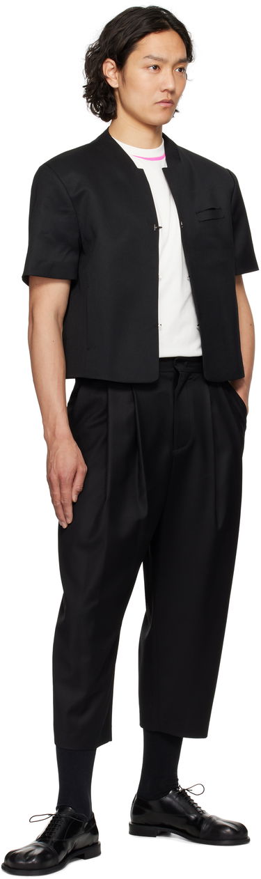 Jakna ADER ERROR ADER error Set-Up Short Sleeve Blazer Crna | BO01SSBZ0206BK, 3