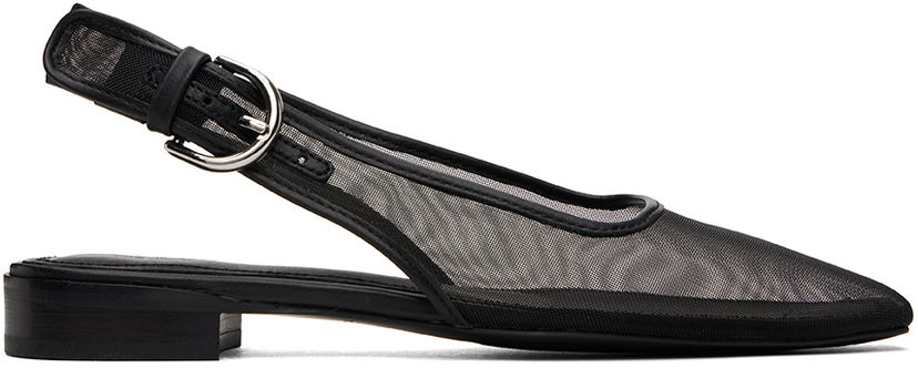 Odjeća rag & bone rag & bone Astra Slingback Ballerina Flats Crna | WFF24PF028MS28