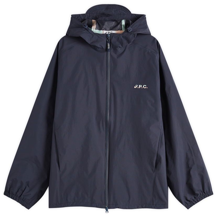 Vjetrovka A.P.C. Men's Meadow Water Repellant Jacket Tamnoplava | PSAKM-M32001-IAK