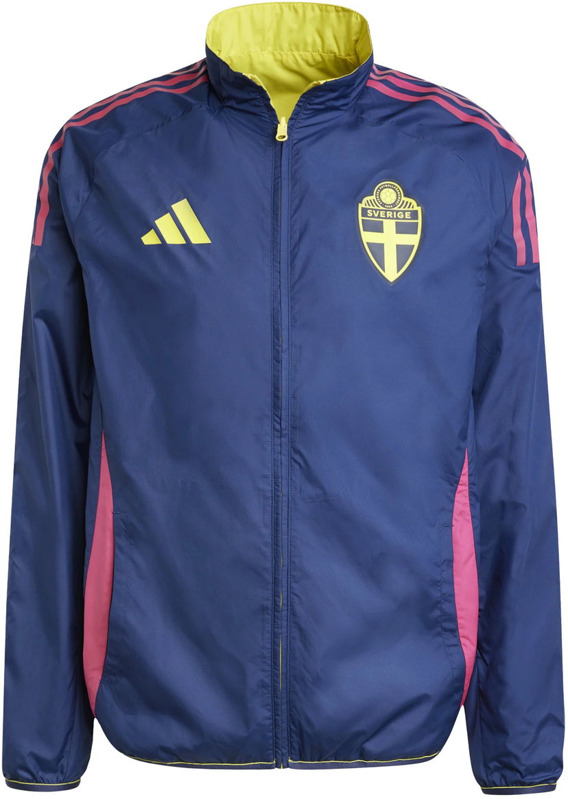 Jakna adidas Performance Sportswear SVFF ANTHM Tamnoplava | iw2925