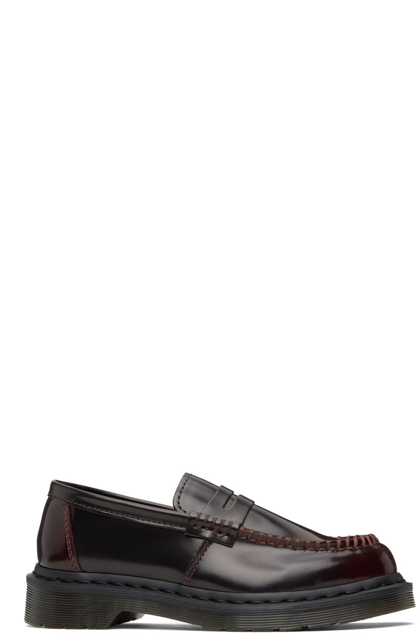 Njega cipela Dr. Martens Penton Arcadia Leather Loafers Tamnocrvena | 41664600