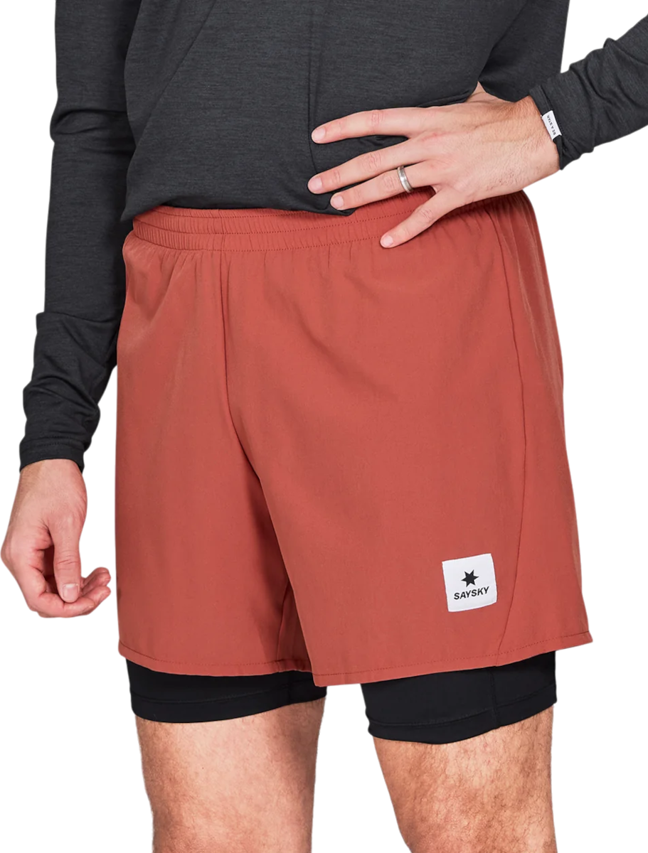 Kratke hlače Saysky Saysky 2 in 1 Pace Shorts Crvena | nmrsh20c505, 0