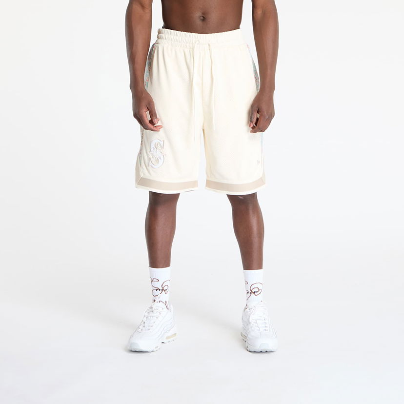 Kratke hlače New Era New Era Seattle Mariners MLB Infill Mesh Shorts Bež | 60667836