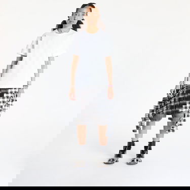 Majica kratkih rukava Comme des Garçons Comme des Garçons PLAY Black Emblem Knit T-Shirt Bijela | AX-T341 WHITE, 7