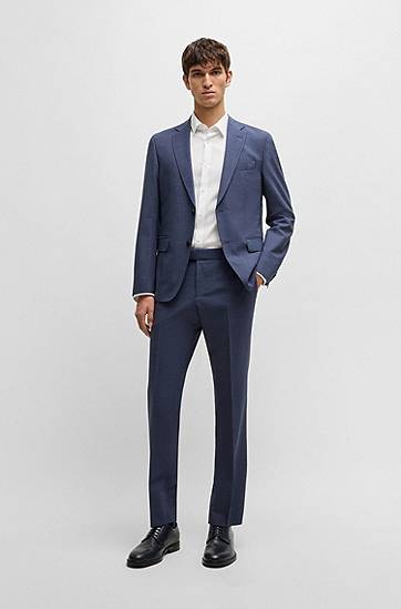 Košulja BOSS Extra-Slim Fit Easy-Iron Cotton-Blend Poplin Shirt Bijela | 50480085, 1