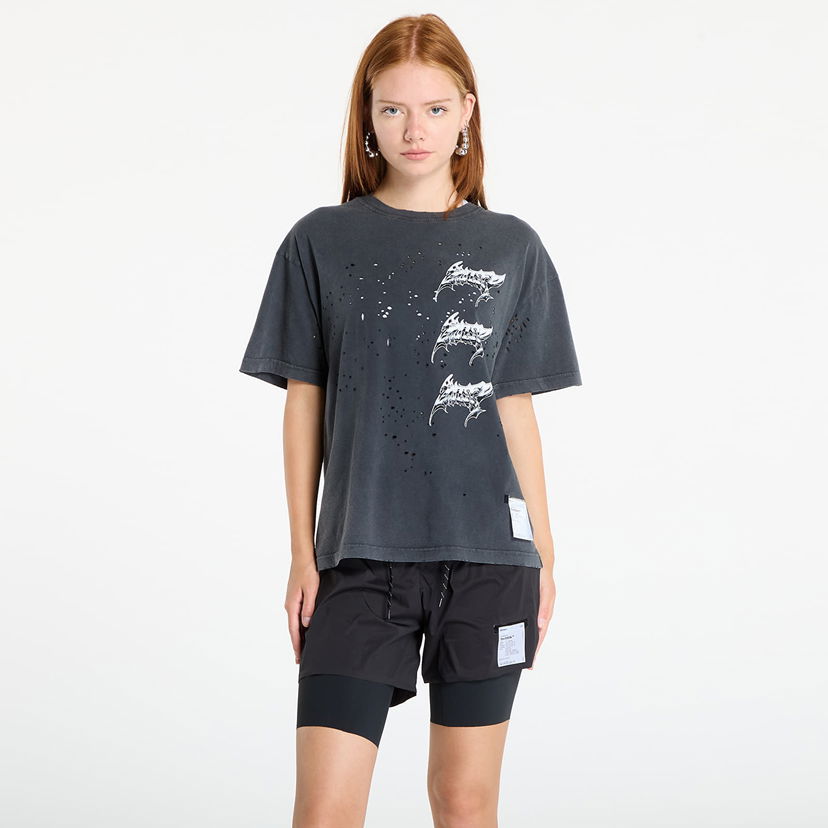 Majica kratkih rukava Satisfy Satisfy MothTech T-Shirt Siva | 11006-AB-LG1