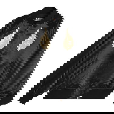 Bomber jakna BAPE Skeleton Logo Souvenir Jacket Crna | 001LJL801322M-BLK, 1