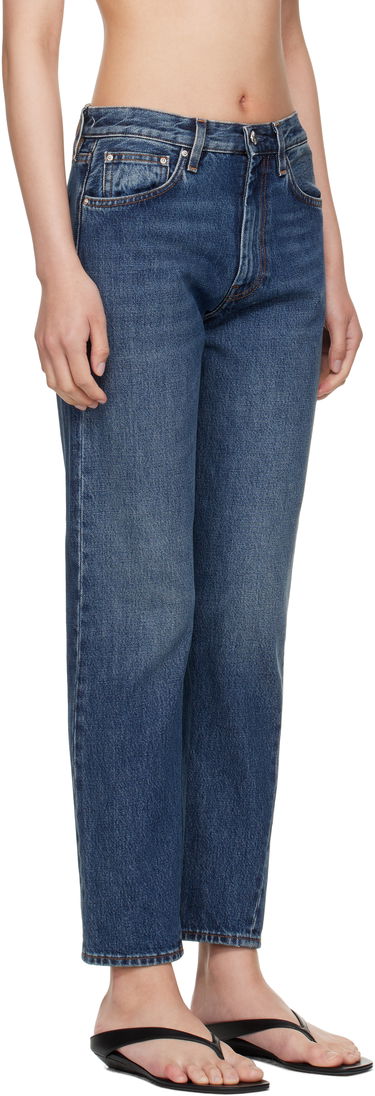 Jeans TOTEME TOTEME Twisted Seam Jeans Plava | 221-232-741, 1