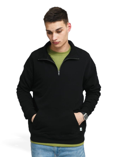 Dukserice Urban Classics Organic Basic Troyer Crna | TB4148