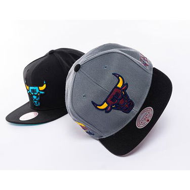 Kapa Mitchell & Ness NBA Core Xi Snapback Chicago Bulls Black Crna | HHSS6751-CBUYYPPPBLCK, 4