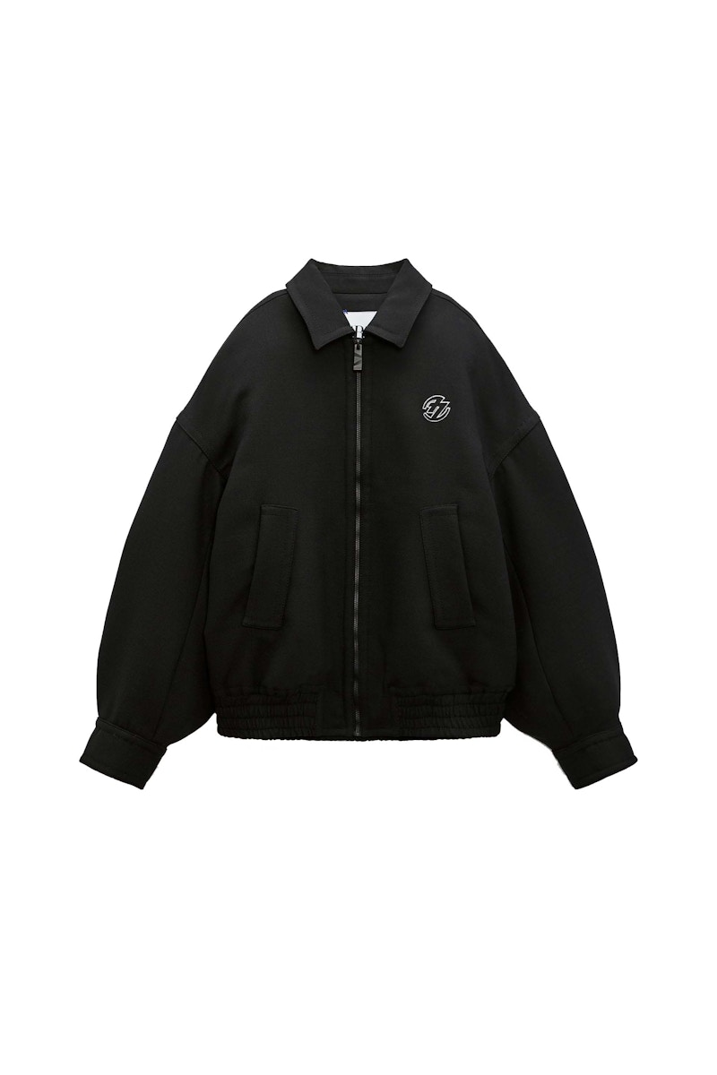 Bomber jakna ADER ERROR Oversized Bomber Jacket Crna | 2002/496