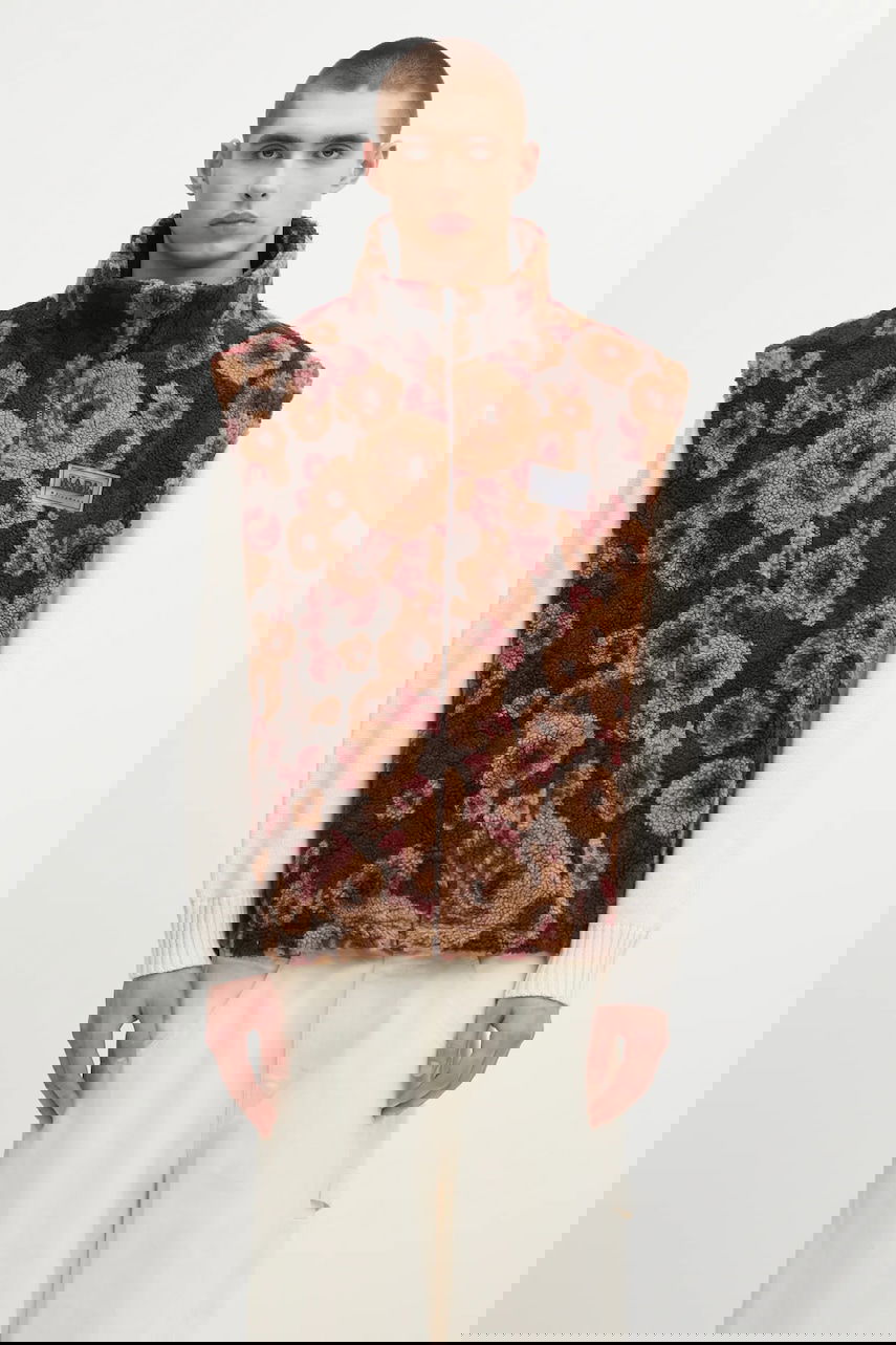 Prsluk Napapijri Martine Rose Floral Fleece Vest Višebojno | NP0A4HEZFUA1, 0