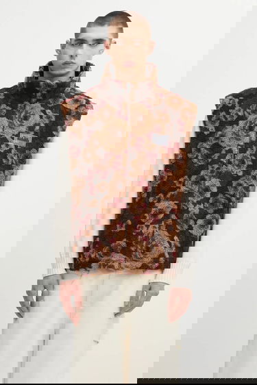 Prsluk Napapijri Martine Rose Floral Fleece Vest Višebojno | NP0A4HEZFUA1, 0