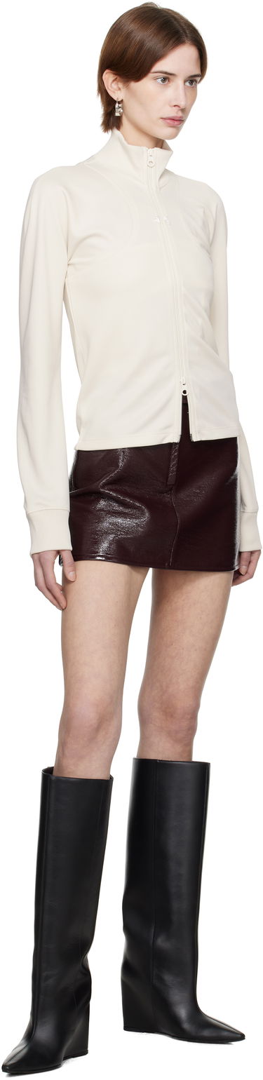 Džemper Courrèges Courrèges Scuba Interlock Track Jacket Bijela | 125JVE110JS0091, 3