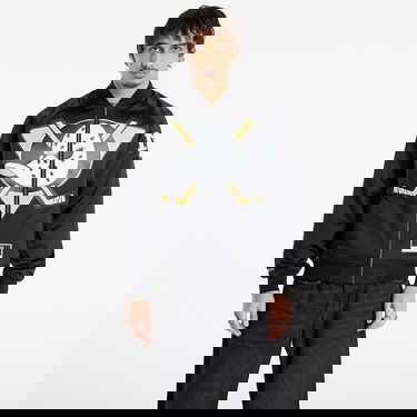 Bomber jakna Mitchell & Ness NHL Maxxed Out Satin Jacket Ducks 1992 Teemu Selanne Crna | JK11279-ADUBLCK, 0