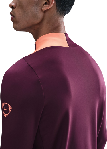 Dukserice Nike Dri-FIT Strike Drill Top Tamnocrvena | HV6402-610, 3