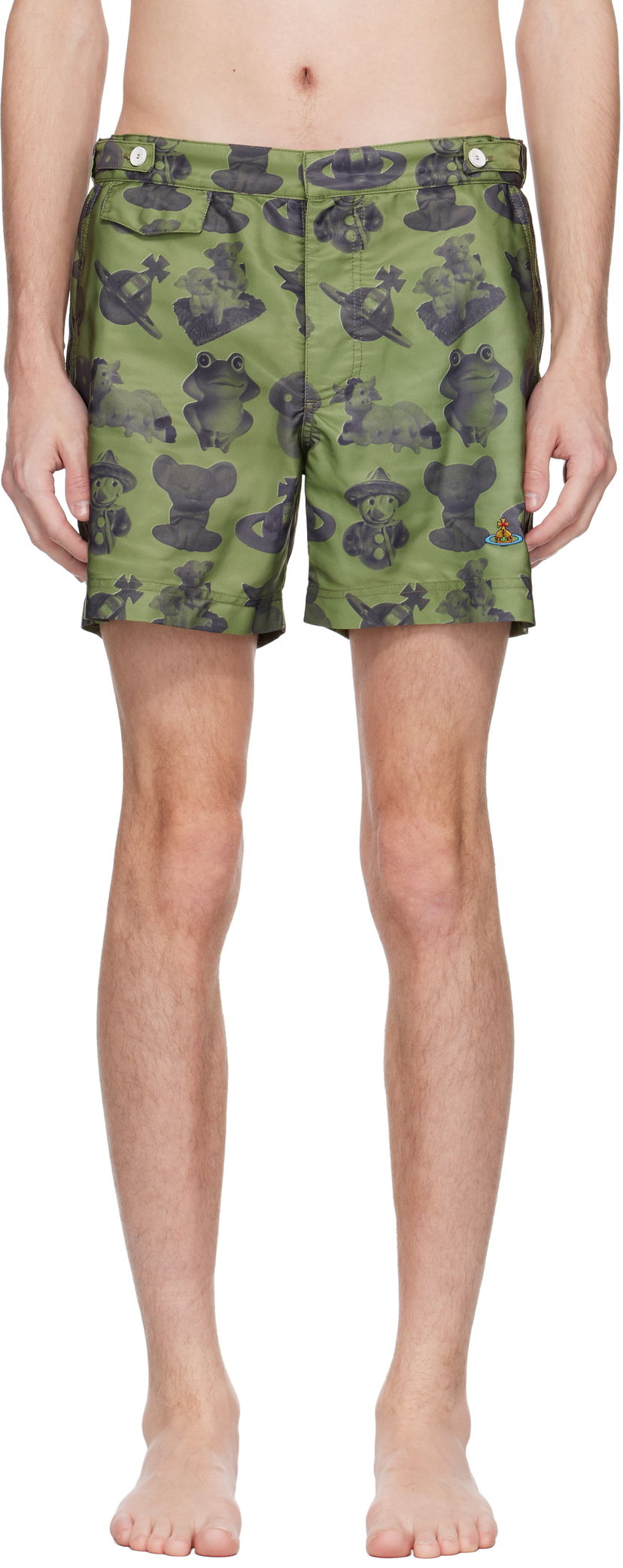Kupaći kostimi Vivienne Westwood Vivienne Westwood Figurines Swim Shorts Zelena | 81010004-W015O-