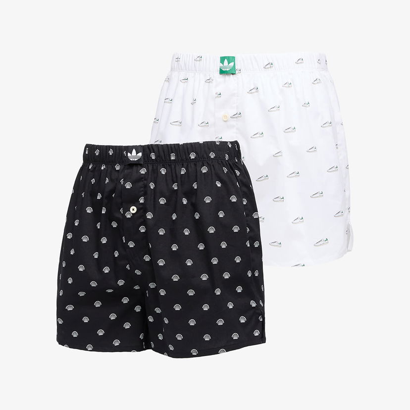 Bokserice adidas Originals Woven Boxer Shorts, 2-Pack Bijela | 4AR006-908
