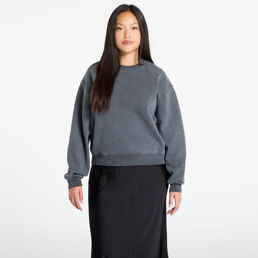 Dukserice Samsoe Samsoe Samsøe Samsøe Sava Cropped Sweatshirt Siva | F25100113_193916TCX