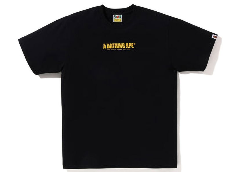 Majica kratkih rukava BAPE BAPE Japan Exclusive Japan Souvenir #3 Tee Black Crna | 1I72-110-036