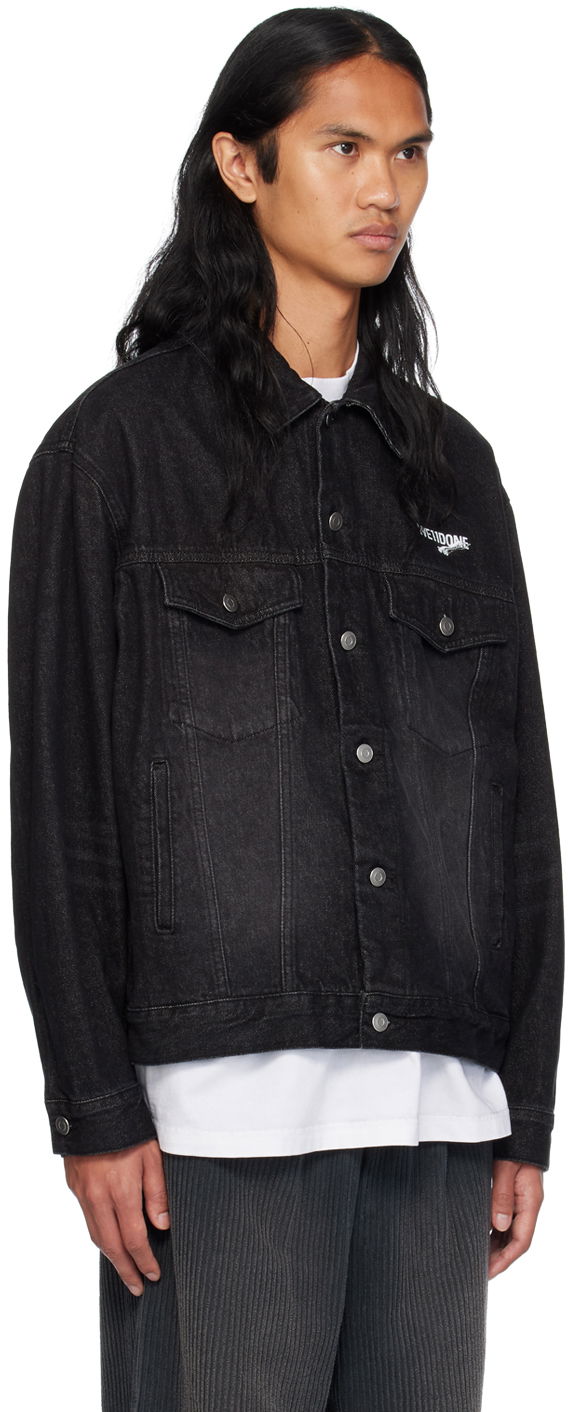 Jakna We11done We11done 1506 Trucker Denim Jacket Crna | WD-DJ1-23-913-U-BK, 1