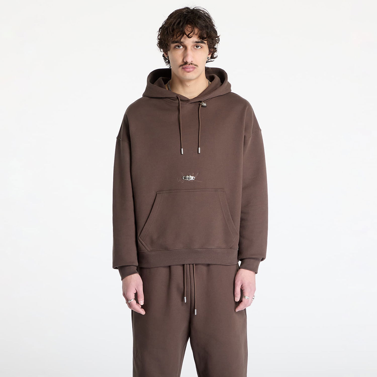 Dukserice Footshop Everyday Hoodie Smeđa | FTSHP_433, 0