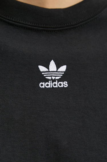 Crop top adidas Originals Essentials Cropped T-Shirt Crna | IW5706, 4