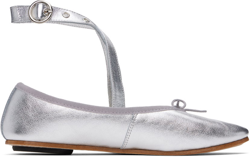 Pojasevi Repetto Repetto Sophia Belt Ballerina Flats Metalik | V4232VEM