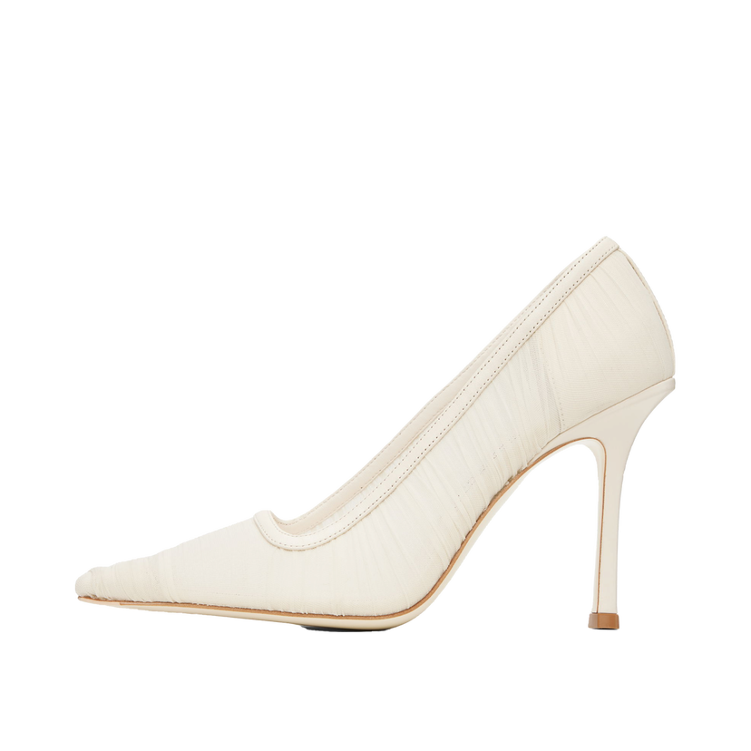 Tenisice i cipele Jimmy Choo Jimmy Choo Lotta 100 Mesh Pumps Bijela | LOTTA 100