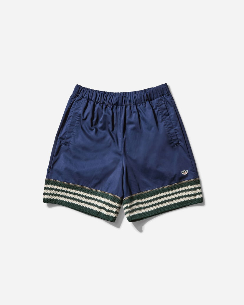 Kratke hlače adidas Originals CLOT by Edison Chen Knit Shorts Tamnoplava | JN7721
