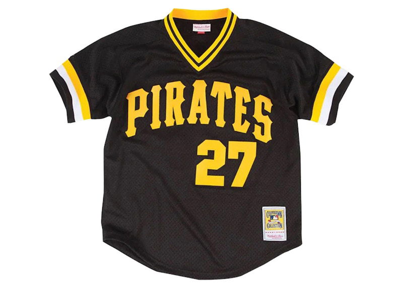 Dres Mitchell & Ness Mitchell & Ness Pittsburgh Pirates Kent Tekulve 1982 Authentic Mesh BP Jersey Crna | 9N3B7MBP0-PITKT-Y82