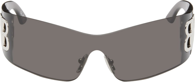 Sunčane naočale Balenciaga Bossy Mask Sunglasses Crna | BB0359S-001
