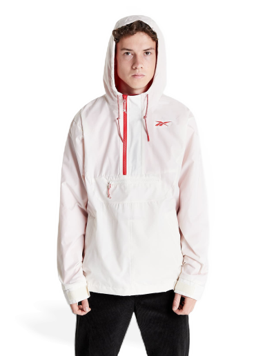 Jakna Reebok Vector Fleece Anorak Bijela | HH8369