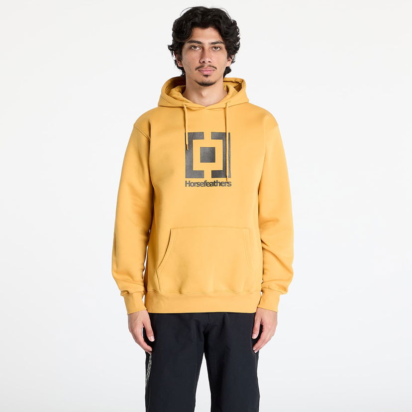 Dukserice Horsefeathers Horsefeathers Leader Hoodie Žuta | SM1355D